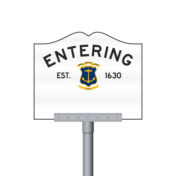 Rhode Island Extermination & Pest Control State Sign
